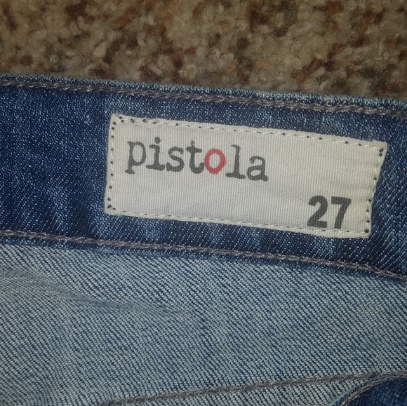 Pistola Distressed Jean's Size 27 - Picture 4 of 4